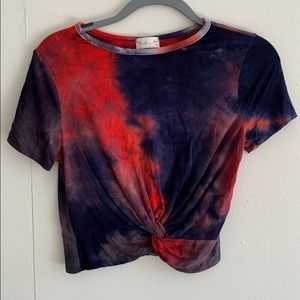 Tie Dye Crop Top